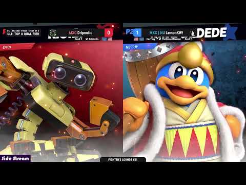 Dripnotic vs. LemonKW| Winners Top 8 Qualifier| Fighter's Lounge #21| Ult Singles