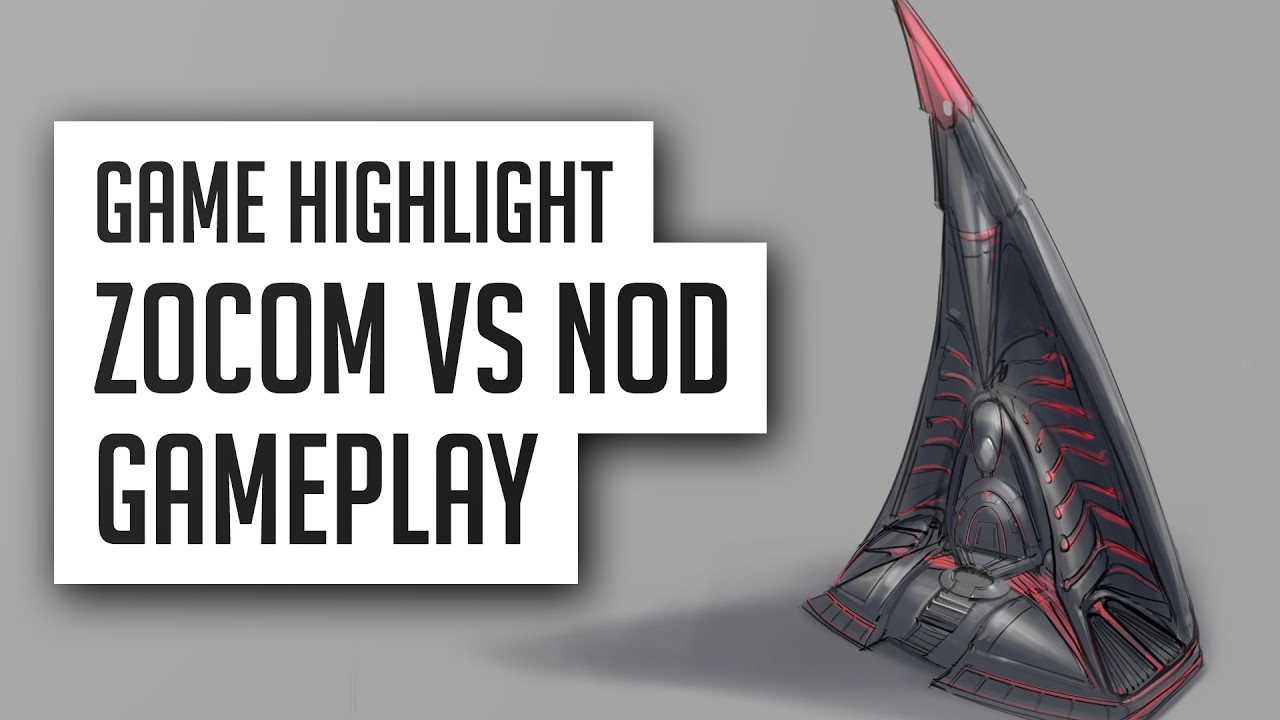 [C&C3: Kane's Wrath] ZOCOM vs Nod Gameplay + Reverse Move Fix Update