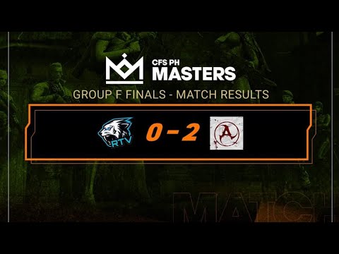 CFPH: RTV Esports vs Team Acceptance - CFS MASTERS 2023 SUMMER | GROUP F FINALS - MATCH 3 | Bo3