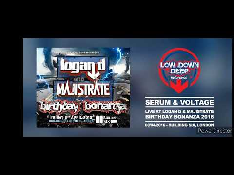 Serum b2b Voltage - Skibadee Shabba D @ Logan d &. majstrates birthday bash