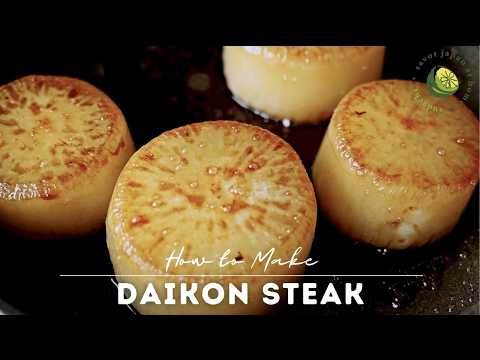 Perfect Daikon Steak That Melts in Your Mouth