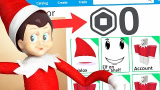 MAKING ELF ON THE SHELF with 0 ROBUX! (Roblox Account)