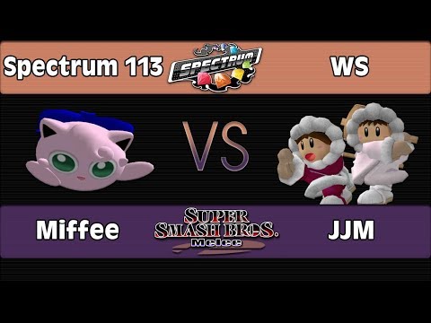 Spectrum 113: Miffee (Puff) Vs. JJM (Icies) - WS