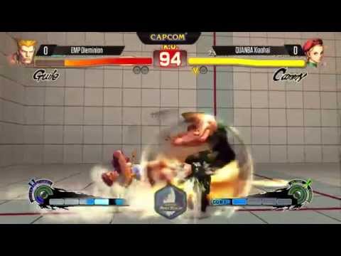 [EVO 2014 USFIV] EMP Dieminion (Guile) vs QUANBA XiaoHai (Cammy)
