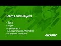 Teams and Players - Enjore