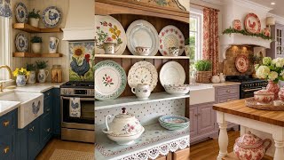 Download the video "Shabby Chic Cottage Kitchen Ideas | Small Farmhouse Kitchen with Vintage Charm 🌷🏡"