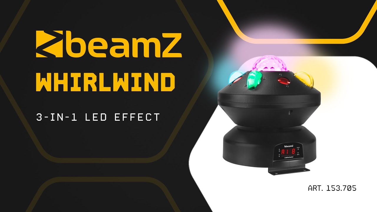 BeamZ Effet lumineux Whirlwind