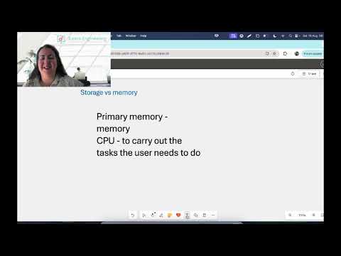 Memory Vs Storage (primary vs secondary memory)