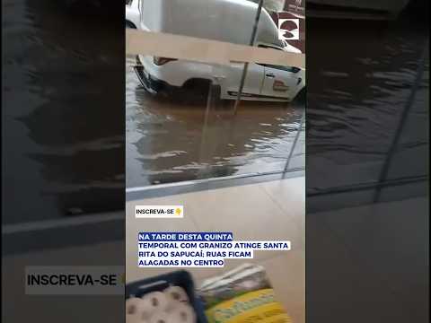 TEMPORAL COM VENTOS FORTES ATINGE SANTA RITA DO SAPUCAI MINAS GERAIS