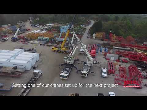 Beyel Brothers - Setting up a Crane for the next project
