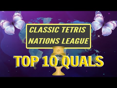 Classic Tetris Nations League 2021 - 1 | Top 10 Qualifiers!