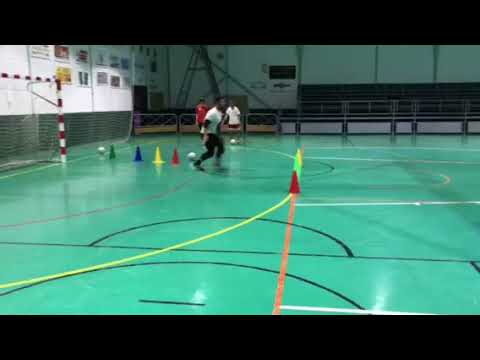 Entrenamiento de porteros UD Alchoyano