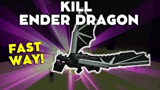 DEFEAT Ender Dragon QUICKLY: Ultimate Guide on How to kill the ENDER DRAGON in Minecraft 1.21