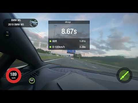 Lamborghini Huracan 0-100 / 0-200 Dragy (610hp)