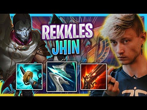 REKKLES IS A GOD WITH JHIN! | FNC Rekkles Plays Jhin ADC vs Yasuo!  Season 2023