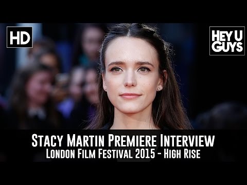 Stacy Martin Premiere Interview - High Rise