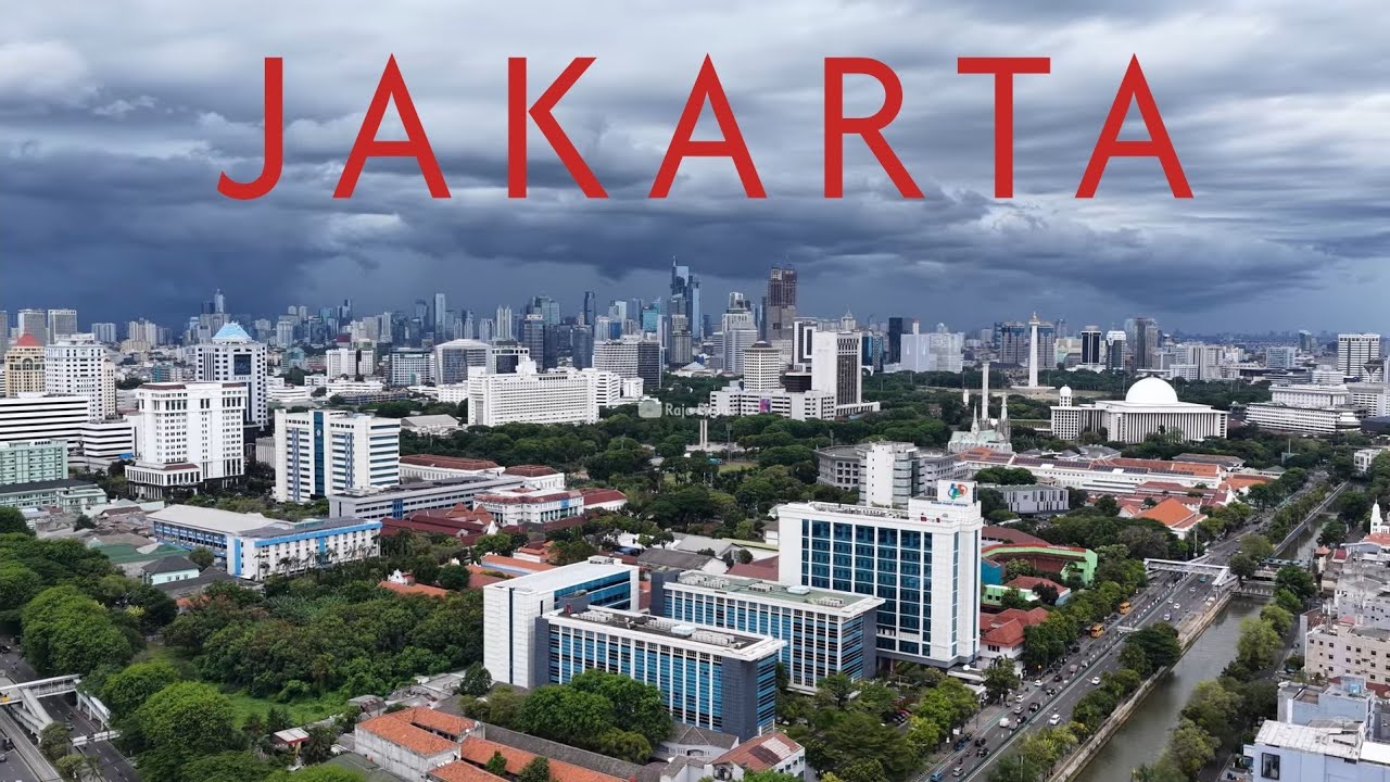Jakarta City Indonesia 2026 by Drone #jakarta #jakartacity 