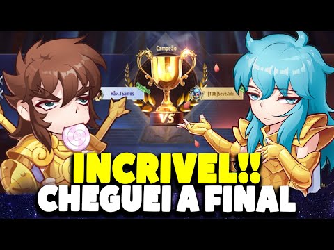 INCRIVEL!! CHEGUEI A FINAL DO MEU TORNEIO - Saint Seiya Awakening