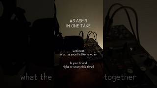 #3 ASMR IN ONE TAKE #asmr #asmrsounds