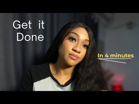 How to *Actually* Get things done in 4 Steps/ Productive Tips