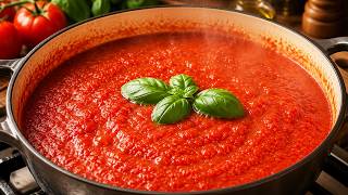 How To Make Authentic Italian Passata