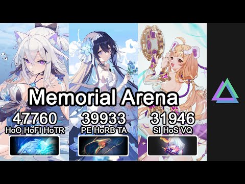 【6.8 W2】 SSS Wolf 47760 ・ SSS HoD 39933 ・ SS Doom 31946 ・ Memorial Arena (Exalted)