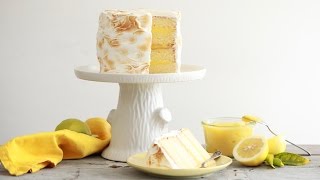 Lemon Meringue Cake - Gemma's Bigger Bolder Baking