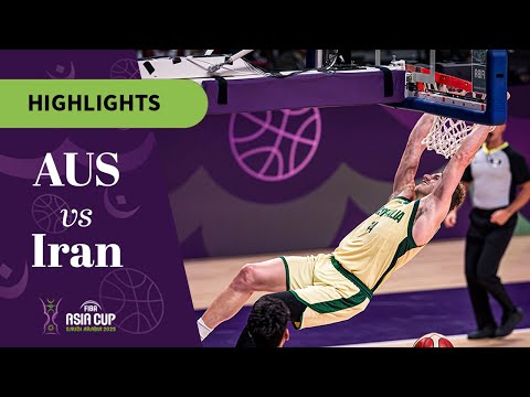 Australia v Iran | Semi-finals | Highlights | 2025 FIBA Asia Cup