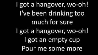 Taio Cruz feat. Flo Rida - Hangover (Lyrics On Screen)