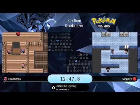 Pokemon Crystal Randomizer Key Item Rando Tournament - vicendithas vs. wingidge