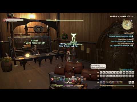 Final Fantasy XIV Class Quest: Magic Marks the Spot [Lv 53 Alchemist]