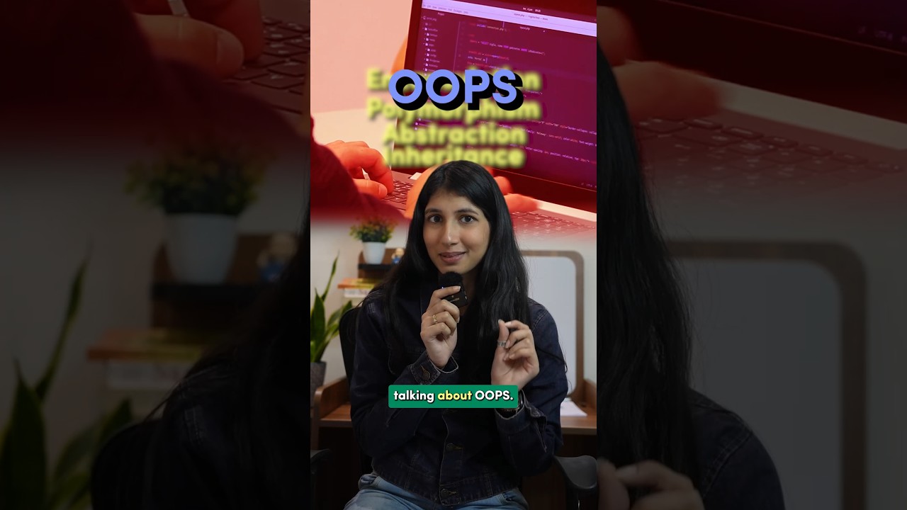 OOPS concepts explained in 50 seconds |