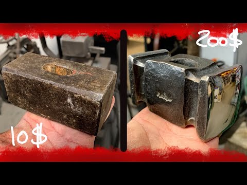 HABU \\ Turning a 10$ Hammer into a 200$ Blacksmith Hammer!!
