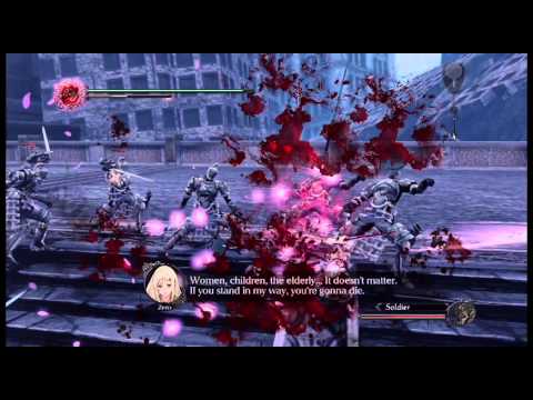 Drakengard 3 - PS3 - English - Part 1 - 5 Sisters Boss Battle