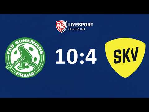 HIGHLIGHTS: FbŠ Bohemians vs. TJ Sokol Královské Vinohrady 10:4