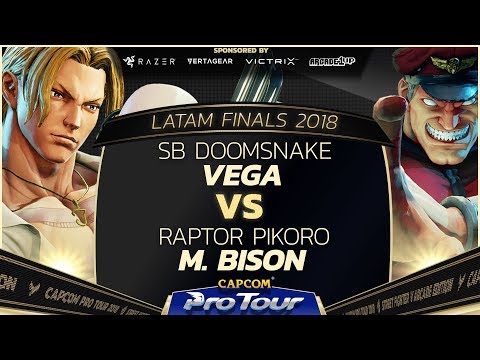 SB Doomsnake (Vega) vs Raptor Pikoro (M. Bison) - Versus Fighting Cup 2018 Losers Final - CPT 2018