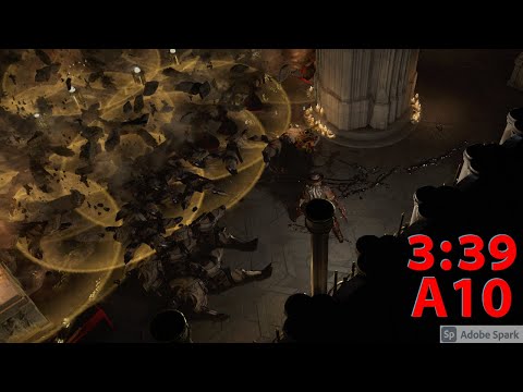 3:39 Phys Trapper Run A10 Kitava, Merc Lab, All skill points done