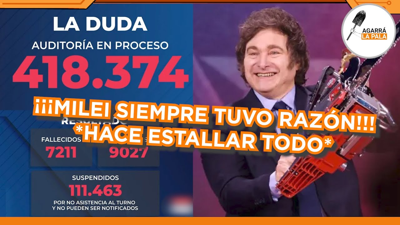 SE FILTRÓ LA AUDITORÍA DE LAS PENSIONES TRUCHAS QUE LE DA LA RAZÓN A MILEI Y HACE ESTALLAR TODO
