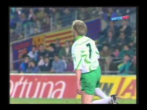 1993 March 10 Barcelona Spain 2 Werder Bremen Germ...