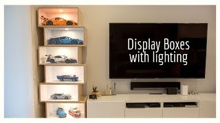 DIY | LEGO Display boxes with built in lighting