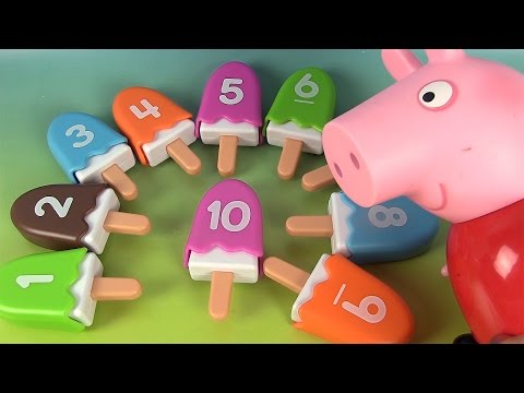 Apprendre les couleurs et les chiffres en s’amusant avec Peppa Pig