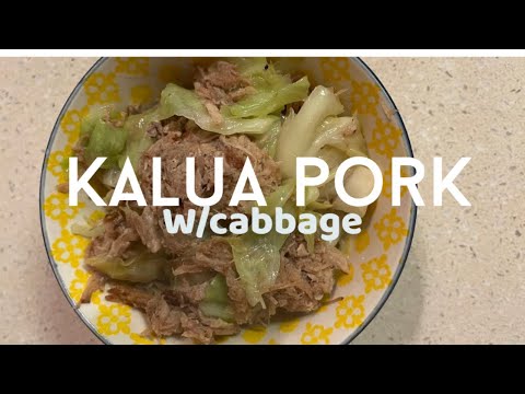 Kalua pig and cabbage - @pineappletophawaii