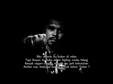 BRAYENMC  -  EJEK KU LAGI SINI  Lyric Video ( DISS G.O.D )
