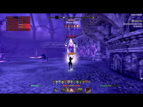 ESO - VCR+3  | Arcanist Solo portals | Destroying all crystals before first jump