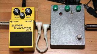 Video thumbnail for Boss SD-1 vs. Ibanez TS808-Clone ("Der Screamer", www.musikding.de) by banjoplayerx