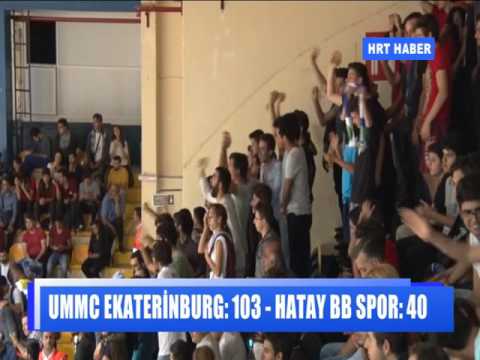 UMMC EKATERİNBURG: 103 - HATAY BB SPOR: 40