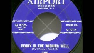 TWILIGHTERS AKA SAMMY & THE TEASERS - PENNY IN A WISHING WELL / AS I REMEMBER YOU-AIRPORT 101 - 1958