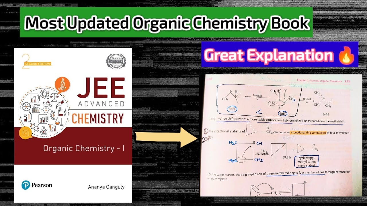 Pearson Organic Chemistry Book | Jee Mains & Advanced | Ananya Ganguly | #jee #iitjee #jeeadvanced 
