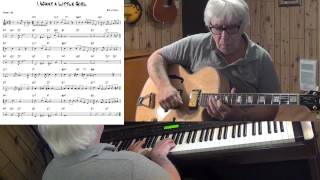 I Want a Little Girl - Jazz guitar & piano cover ( Billy Moll ) Yvan Jacques