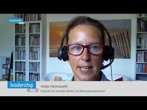 Leadership Days 2018 - die 3 TIpps von Antje Heimsoeth